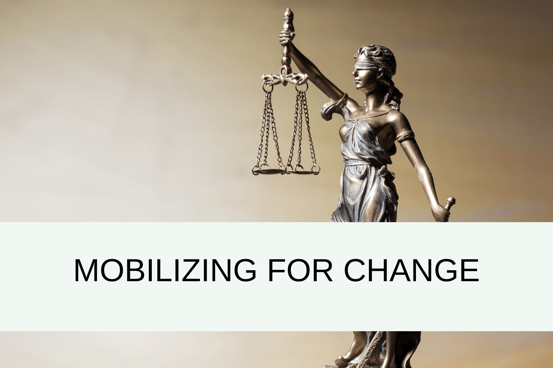 Mobilizing for change.